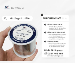 Mua Thiếc Hàn Loại Tốt Ở Đâu? Địa Chỉ Cung...